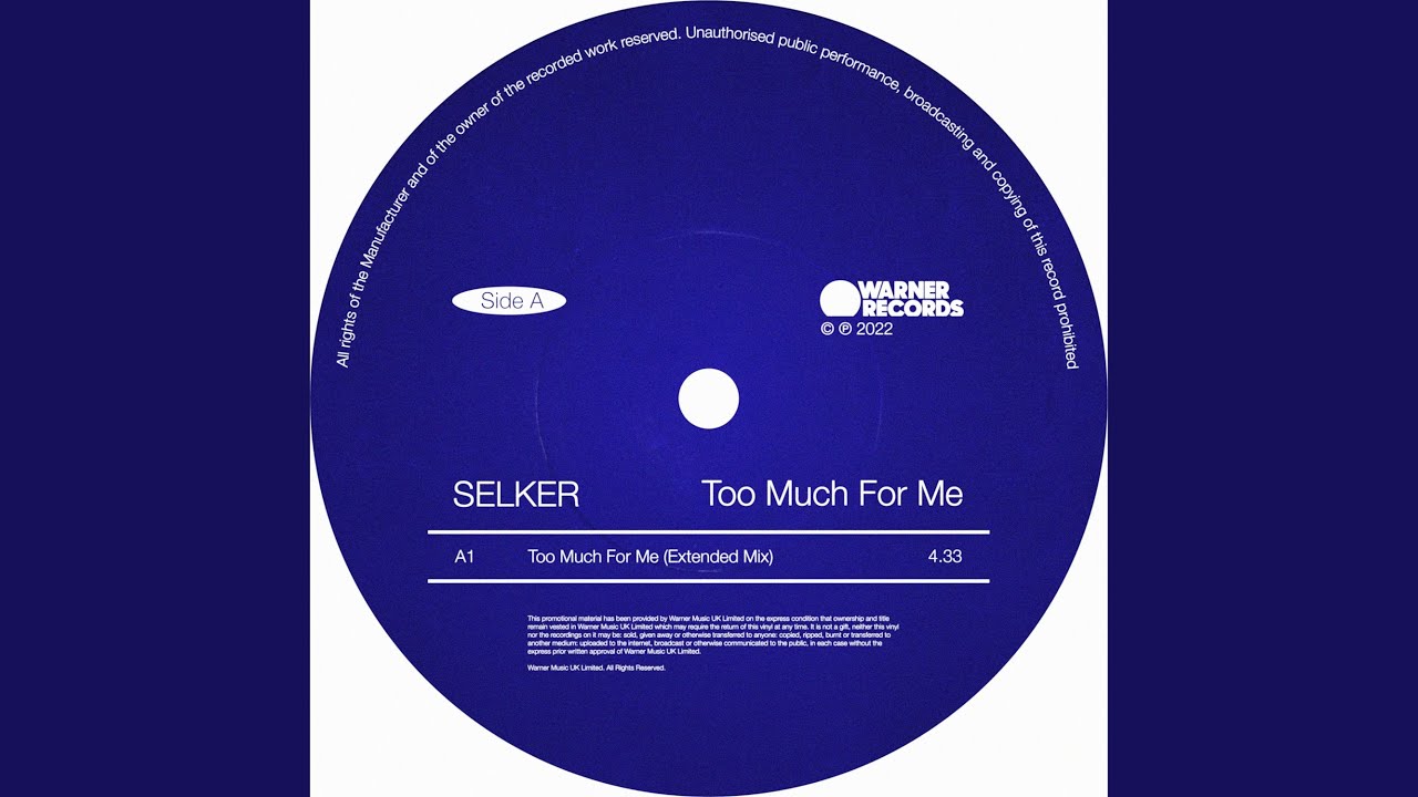 Too Much For Me Extended