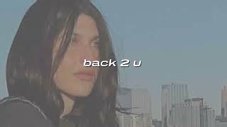 back 2 u Original Mix